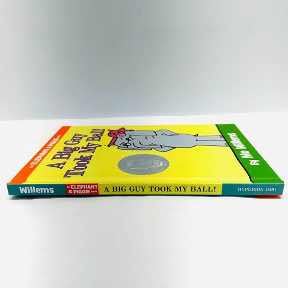 AN PIGGY & ELEPHANT BOOK A BIG GUY TOOK MY BALL By Mo Willems Hardcover New - Picture 3 of 6
